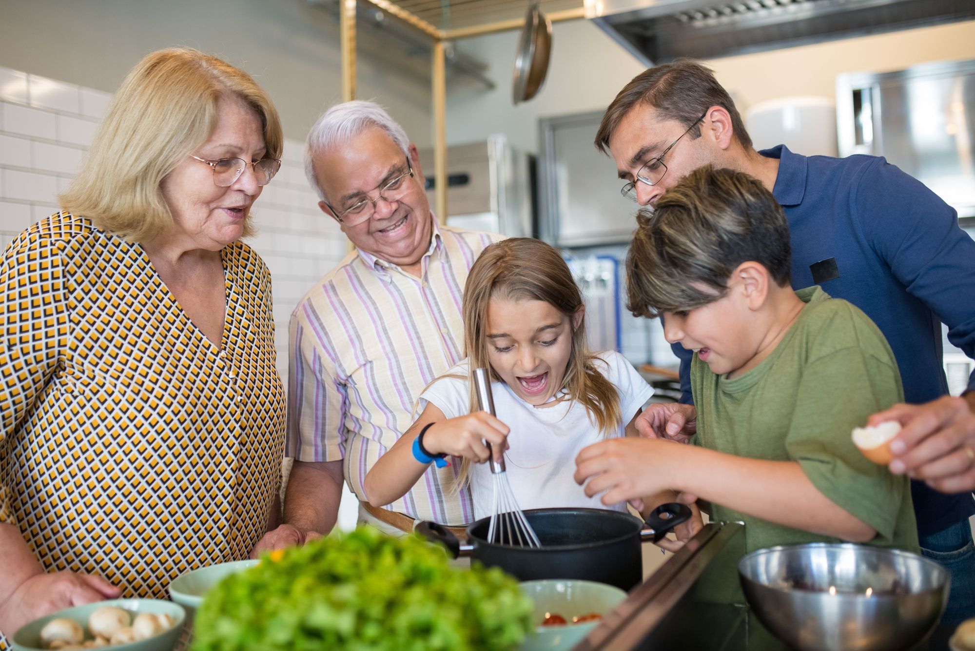 idee cadeau grands-parents recette de cuisine en famille