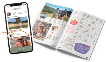 Le journal familial avec l'application Tous FAMiliés